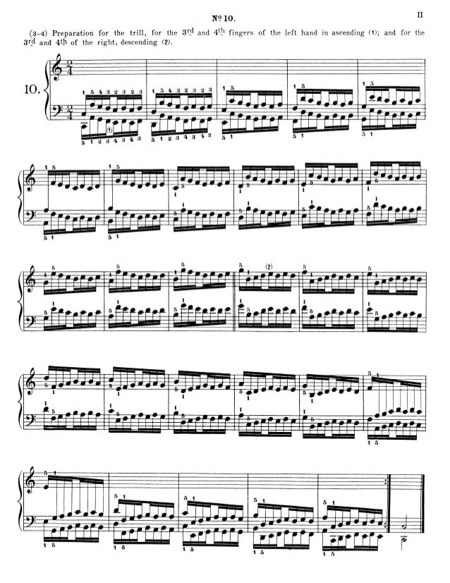 hanon o pianista virtuoso